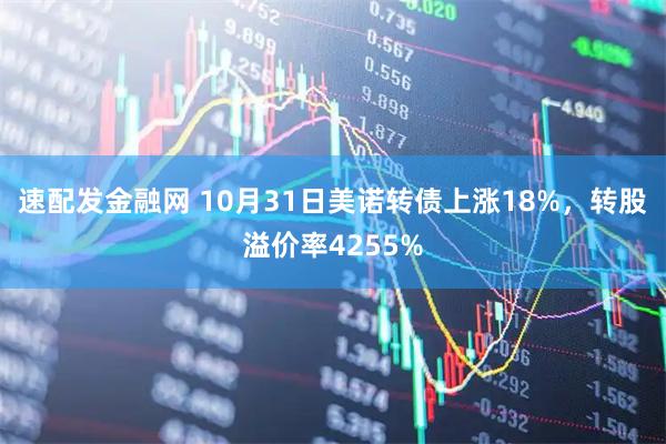 速配发金融网 10月31日美诺转债上涨18%，转股溢价率4255%